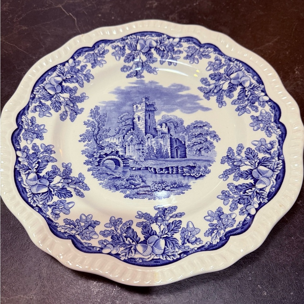 Spode - Blue Room Collection - “Ruins” Plate